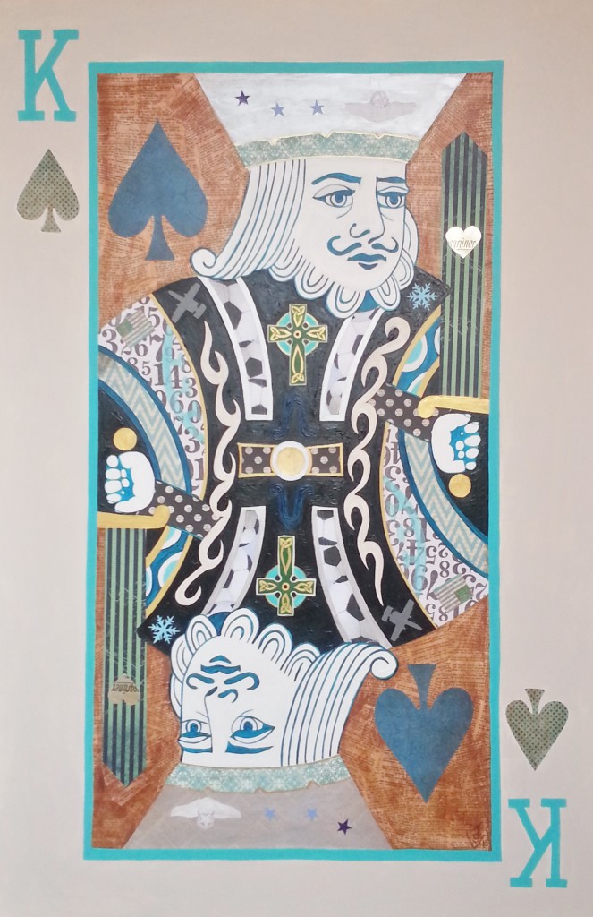         The King of My Castle, Mixed Media, 80 cm x 120 cm